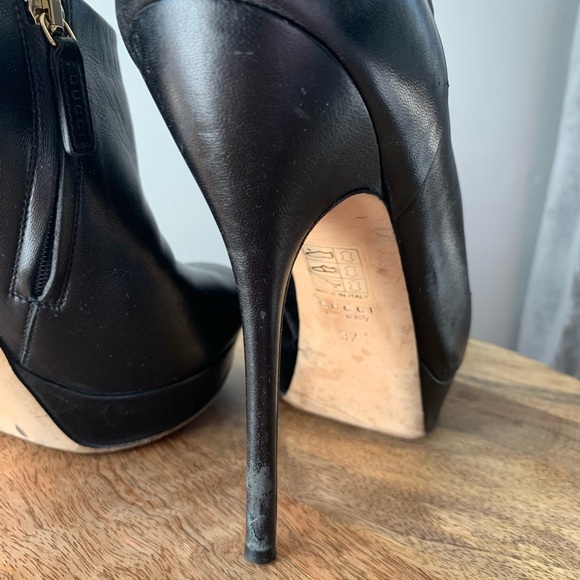 Gucci peep toe booties - Picture 6 of 8